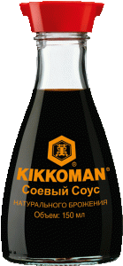 Соевый соус Kikkoman, диспенсер (стекло), 150мл