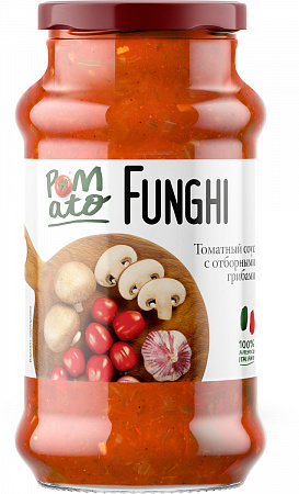 Соус Pomato томатный с отборными грибами, 350г